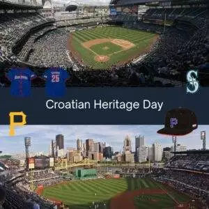 Croatian heritage day 2025 mlb
